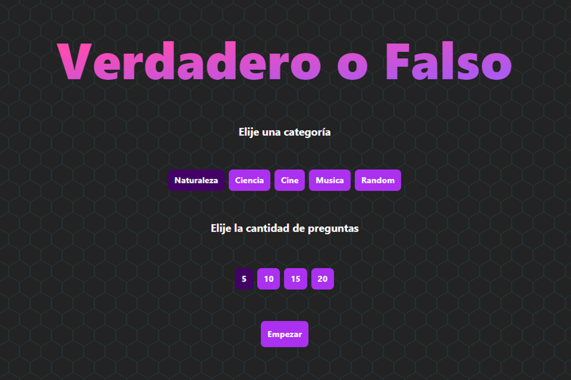 Imagen de la web de muestra
